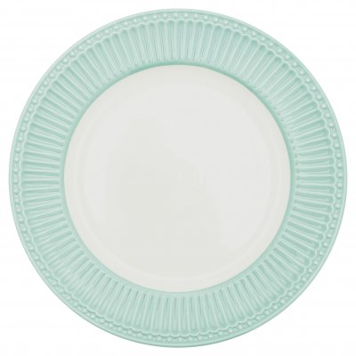 GreenGate Speiseteller (Dinner plate) Alice cool mint (Ø26.5 cm)