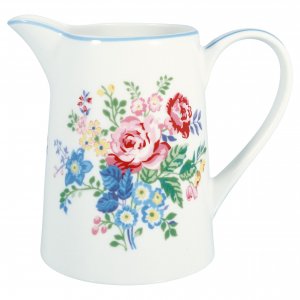 GreenGate Krug (Jug) Elina white 1 Liter