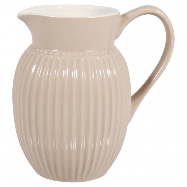 GreenGate Krug (Jug) Alice creamy fudge 0,5 Liter - zum Schließen ins Bild klicken