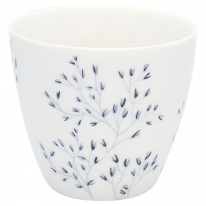 GreenGate Latte cup Ofelia white 9x10 cm (350 ml)