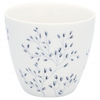 GreenGate Latte cup (Becher) Ofelia white 9x10 cm (350 ml)