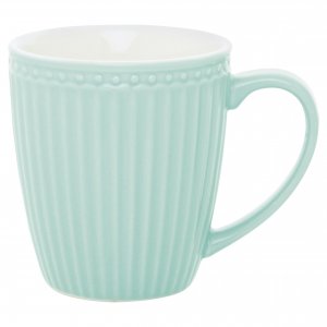 GreenGate Henkeltasse (Mug) Alice cool mint (350 ml)