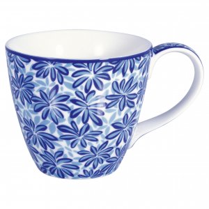 GreenGate Koffiemok Linea blauw (350 ml)