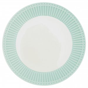 GreenGate Teller (Lunch Plate) Alice cool mint (Ø23 cm)