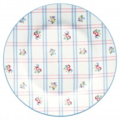 GreenGate Ontbijtbord Gaby wit (Ø20.5 cm)