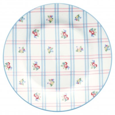 GreenGate Lunch plate Gaby white (Ø20.5 cm)