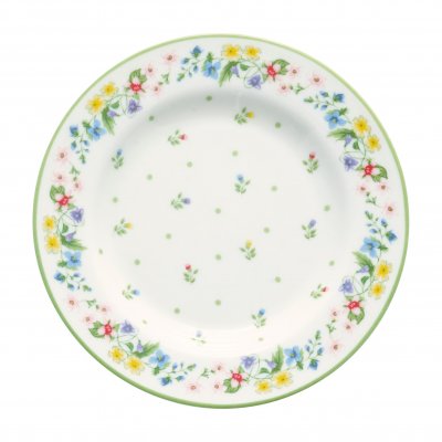 GreenGate Kleiner teller (Small Plate) Karolina white (Ø15 cm