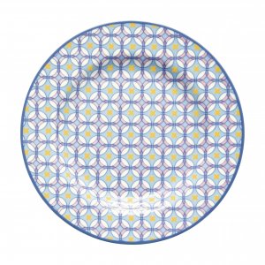 GreenGate Gebaksbordje (Small Plate) Lola lichtblauw (Ø15 cm
