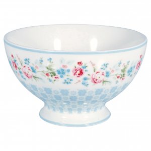 GreenGate Suppenschüssel (Soup Bowl) Edie pale blue 500ml (8.5x15cm)