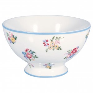 GreenGate Suppenschüssel (Soup Bowl) Elena petit white 500ml (8.5x15cm)