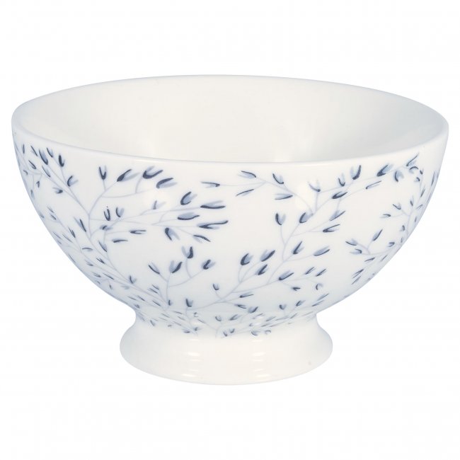 GreenGate Suppenschüssel (Soup Bowl) Ofelia white 500ml (8.5x15cm) - zum Schließen ins Bild klicken