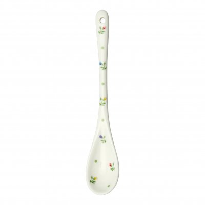 GreenGate Porzellan Löffel Gaya white (L 15.5cm)