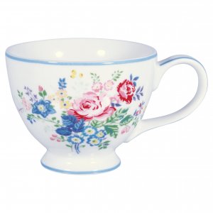 GreenGate Teetasse (Teacup) Elina white (400 ml)