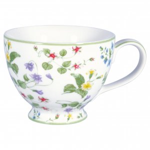 GreenGate Teetasse (Teacup) Karolina white (400 ml)