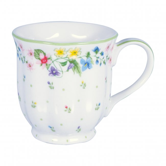 GreenGate Theemok Karolina wit (250 ml) - Klik op de afbeelding om het venster te sluiten