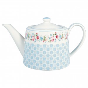 GreenGate Teapot Edie pale blue (1 liter)