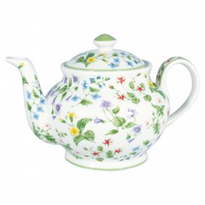 GreenGate Teekanne (Teapot) Karolina white (1 liter)