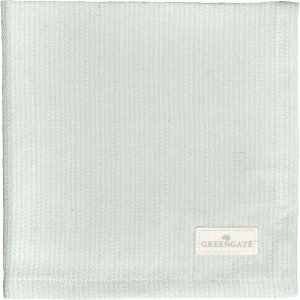 GreenGate Baumwollserviette (Napkin) Alicia Mint (40 x 40 cm)