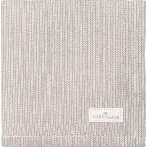 GreenGate Baumwollserviette (Napkin) Alicia Sand (40 x 40 cm)