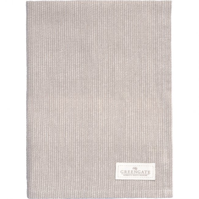 GreenGate Tea Towel Alicia Sand (50 x 70 cm) - Click Image to Close