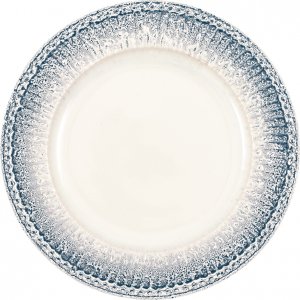 GreenGate Dinerbord Alice Ripple Blue Ø 26.5 cm