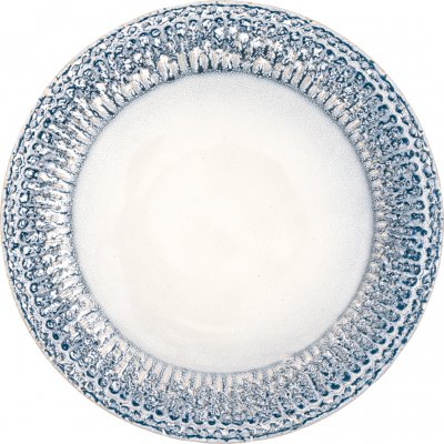 GreenGate Lunch Plate Alice Ripple Blue Ø 23 cm