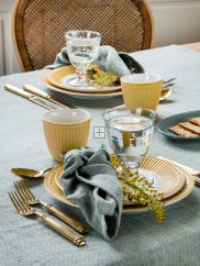 GreenGate Alice Honey Mustard Serviesset 4-delig