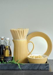 GreenGate Alice Honey Mustard Geschirrset 4 tlg.