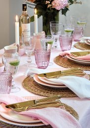 GreenGate Alice Pale Pink Dinnerware set 4-parts