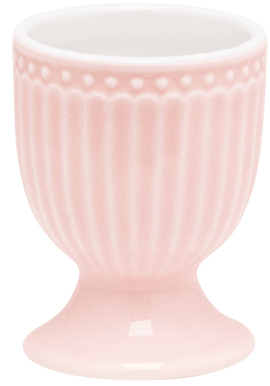 GreenGate Egg cup Alice pale pink Ø 5 cm H 6.5 cm - Click Image to Close