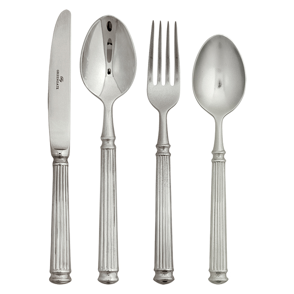 GreenGate Cutlery Set Silver (set of 4 pcs.) - Click Image to Close