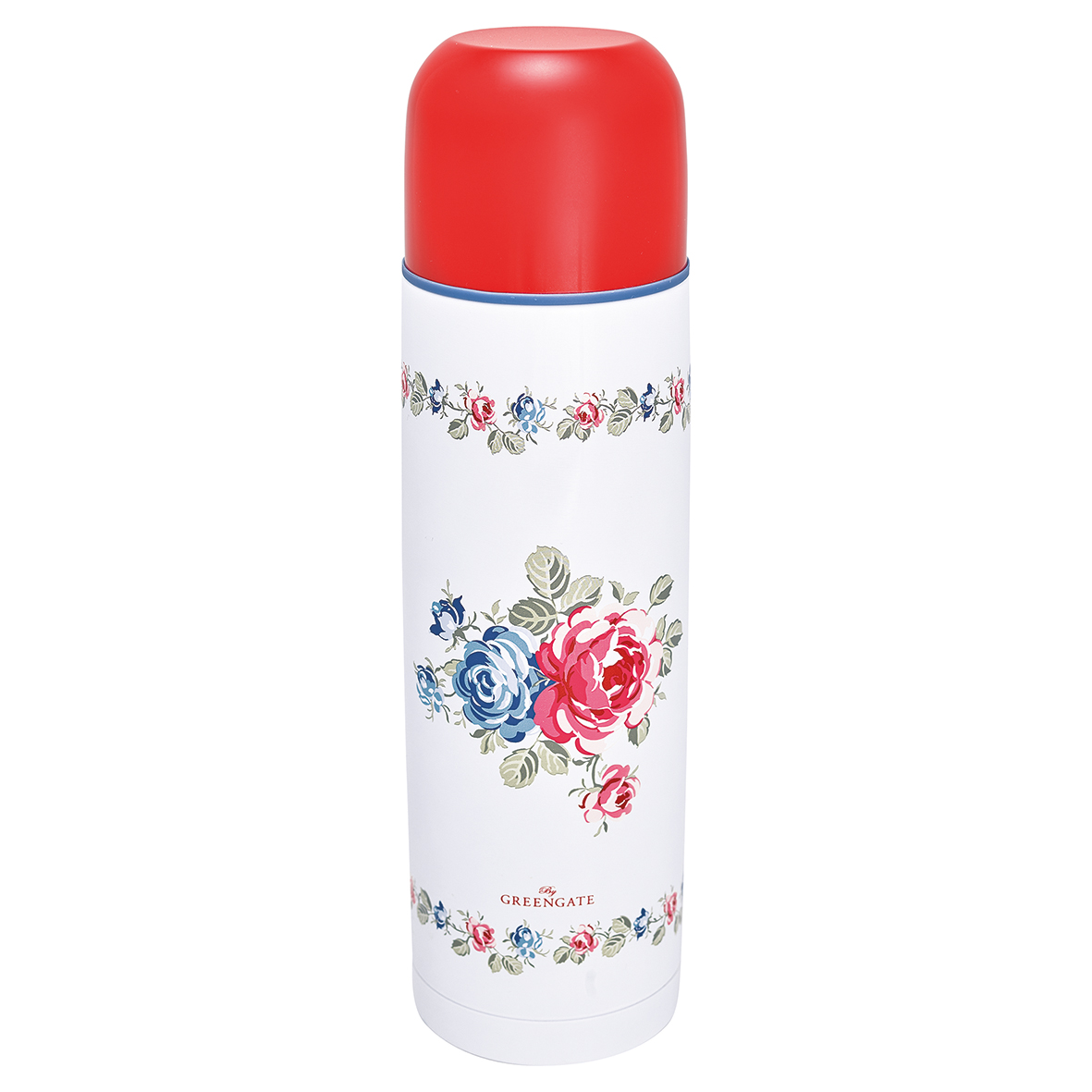 NEU GreenGate Thermos Bottle Flora White 800 ml