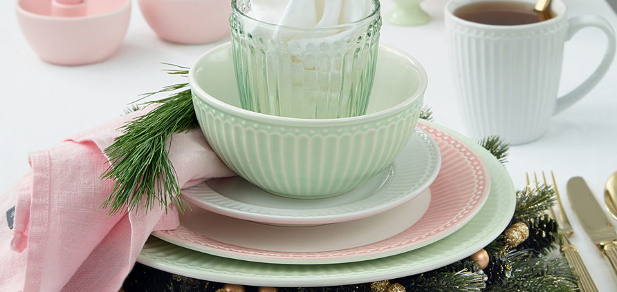 Goed opgeleid barst Tijd Pastel servies kopen | Gratis verzending vanaf 35€ | GreenGate Pastel bij  Billie Design