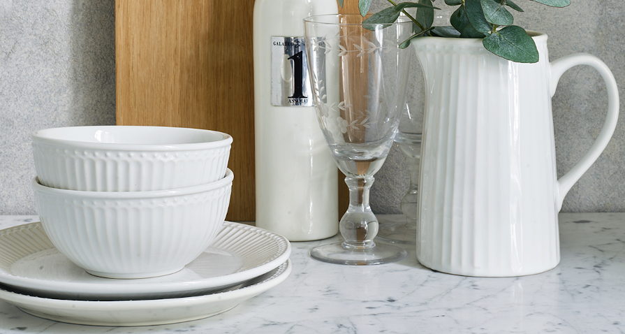 Promoten prachtig Bemiddelen Wit servies kopen? | Gratis verzending vanaf 35€ | Alle Witte Servies  online - Billie Design