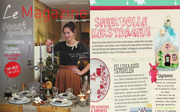 Le magazine van La Place, Feestspecial kersttrends en kerstspullen